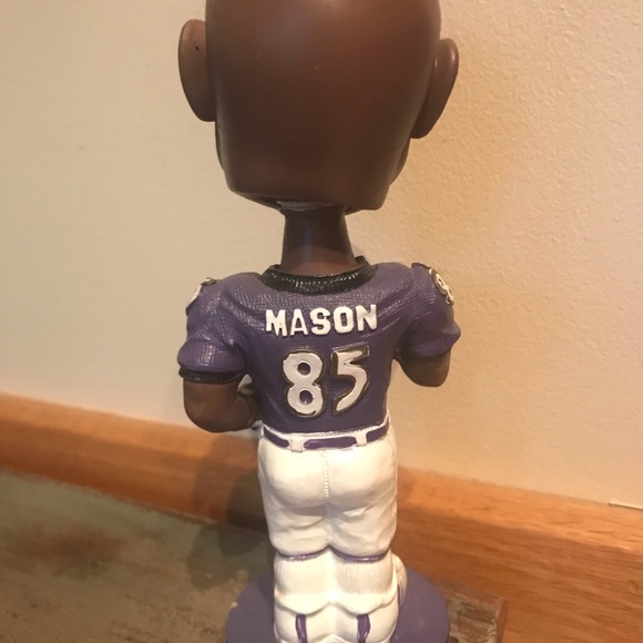 NFL Baltimore Ravens Football bobble head Derrick Mason #85 - Picture 2 of 2